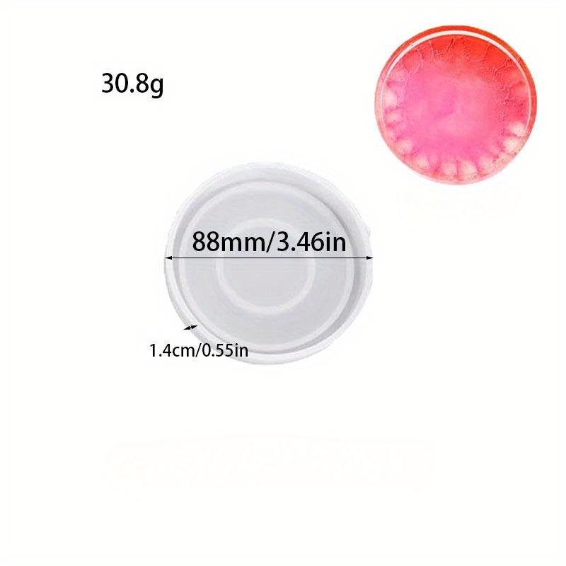 Silikon Blomsterpotte Base Mold Cup Mat Mold Krystall Epoxy DIY Mold