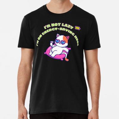 Faule Katze T-Shirt S-5XL Bestes T-Shirt