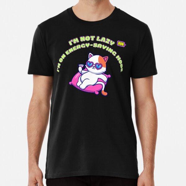 Lazy Cat T-Shirt S-5XL Best T-Shirt