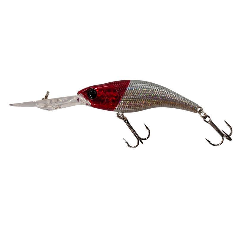 LUTAC Hard 70mm 10g Fishing Lures Black Minnow 8colors Treble Hooks for Perch Lure