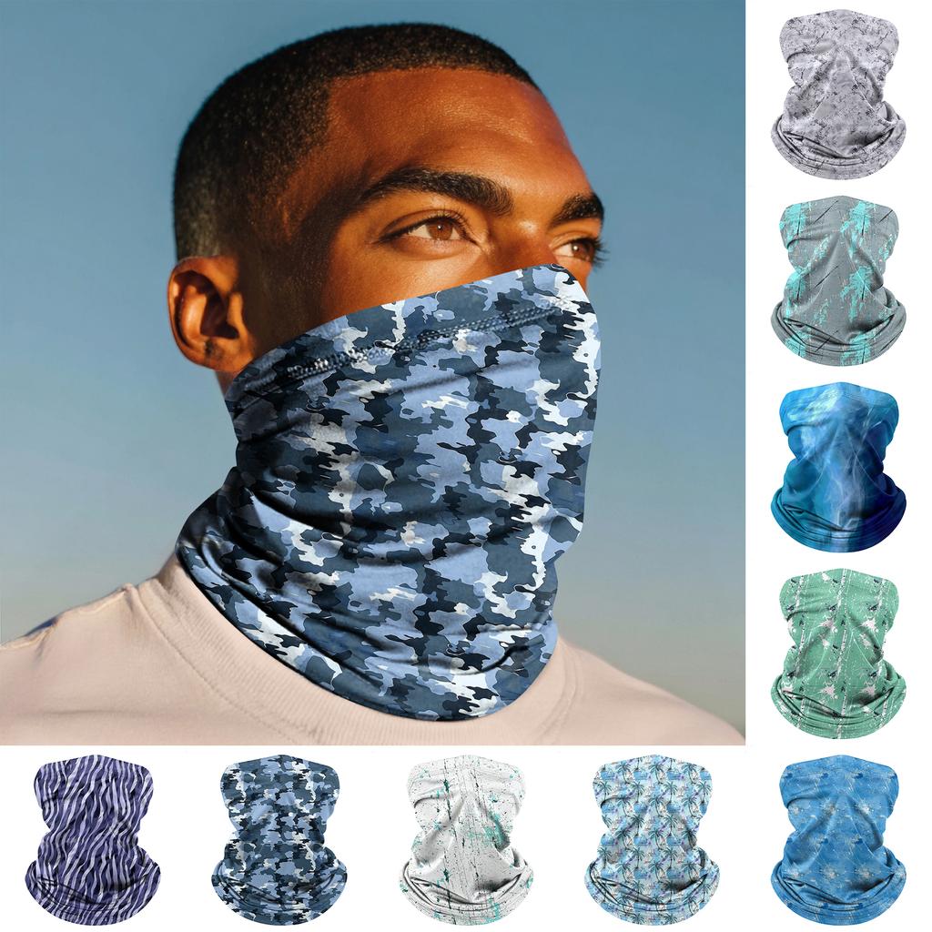Outdoor Sunshade Cycling Mask Fishing Anti-ultraviolet Headscarf Sunscreen Neckband