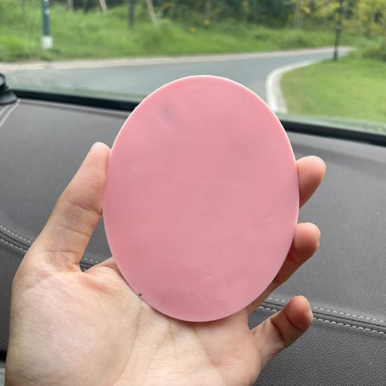 Cartoon Flower Car Coaster Heat-Resistant Washable Cup Mat for Vehicle Interior Cute Dashboard Decor for Cup Holders School Office Desk