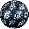 Chelsea FC Theme Soccer Ball Size 5 Soccer Ball Soft Touch Professional Training Football for Outdoor Sports