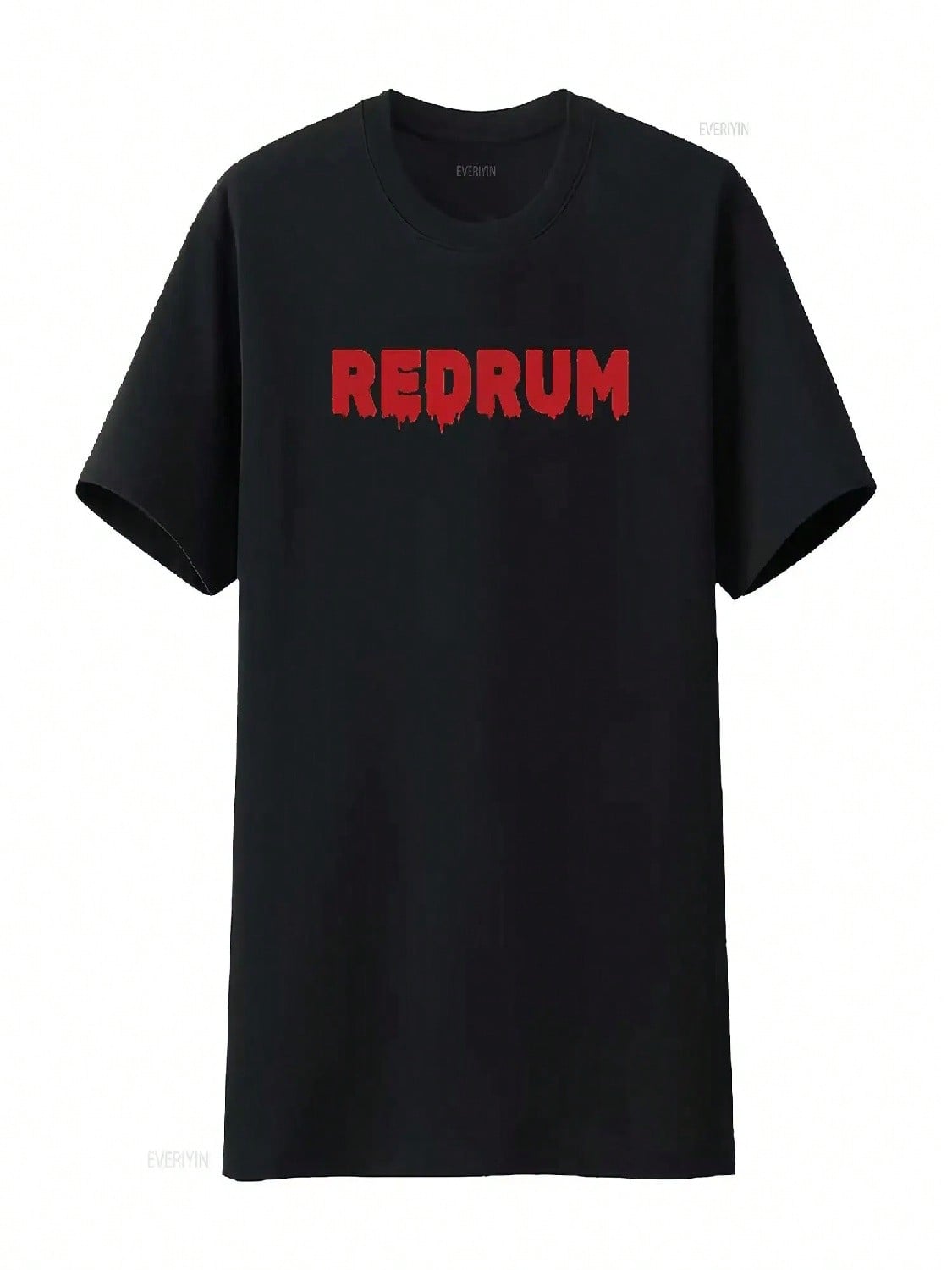 unisex Redrum Horror Movie Quote Quick Halloween Costume T Shirt Black Small Vintage Washed Versatile Unisex Graphic S разноцветный