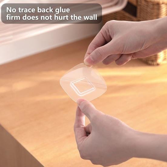 Halten Sie Ordnung ABS Nützliche platzsparende Fall Prävention Wand Kleben Kleiderbügel Halter Kleiderbügel Rack