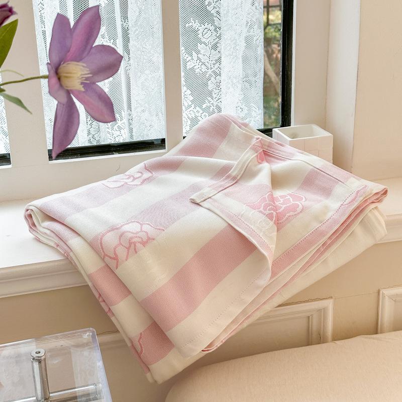 

Полотенце из бамбукового волокна, одеяло для офиса, обеденного перерыва, кондиционер, многофункциональное одеяло для отдыха с ощущением холода 150x200cm