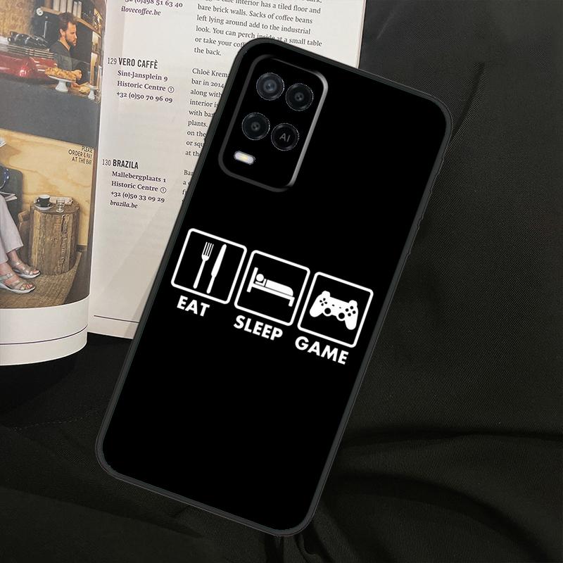Game Repeat For Oppo A58 A18 A38 A78 A98 A17 A77 A80 A40 A60 A16 A76 A96 A74 A94 A54 A15 A57S Phone Case