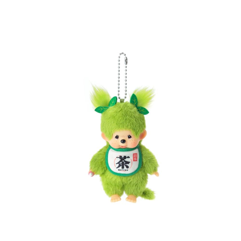 Sekiguchi Monchhichi Matcha Monchhichi Keychain 249954 Size: H15 x W8.5 x D5.5cm