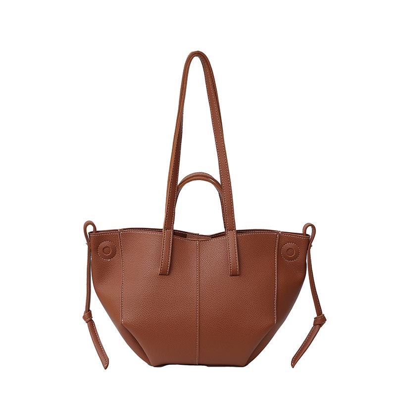 Geantă de mână nișă cu aripi, tendință coreeană 2025 pentru femei – Geantă tote de mare capacitate