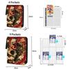 400/900pcs NARUTO Card Binder Book Folder 4/9 Card Slots Game Card Collections Double Pocket Zipper Collector Album Holder