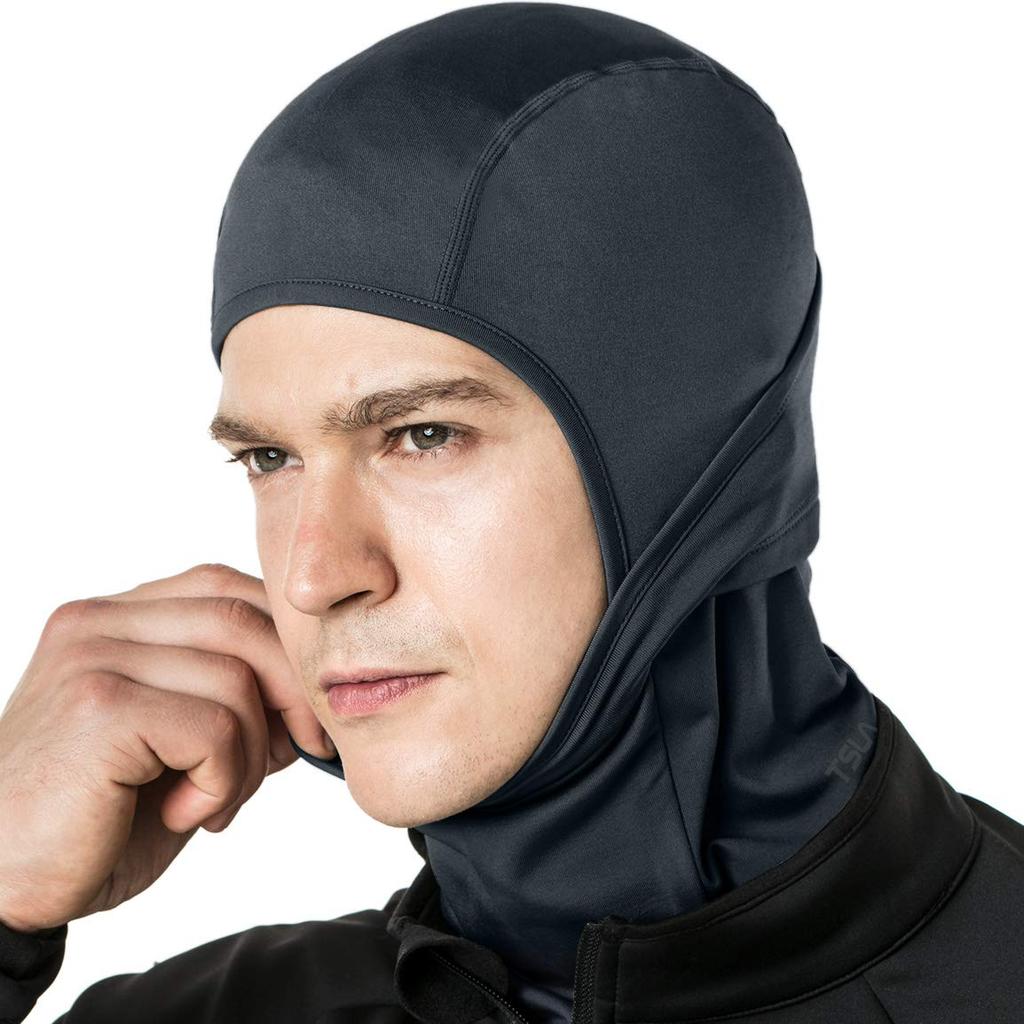 Tesla Balaclava Neck Warmer Fleece Lined Windproof Thermal Breathable Stretchy Warm Face Mask for Motorcycle Cycling Ski Snowboard Hiking Sports