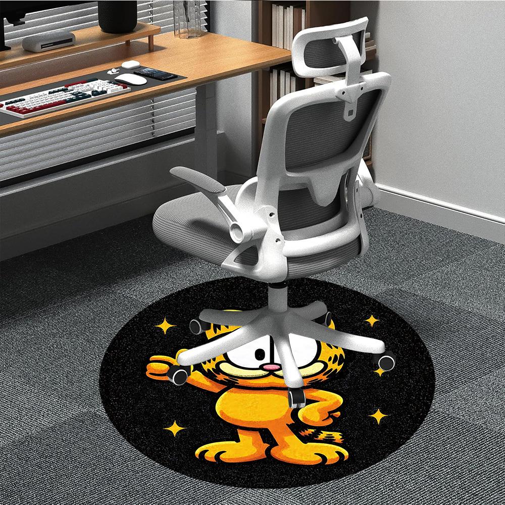 

1pc GarfieldChair Carpet for Office, Non-slip, Soft and Durable Office Rug for Interior Decoration, Perfect for Office yy250925190 80cm by 80cm