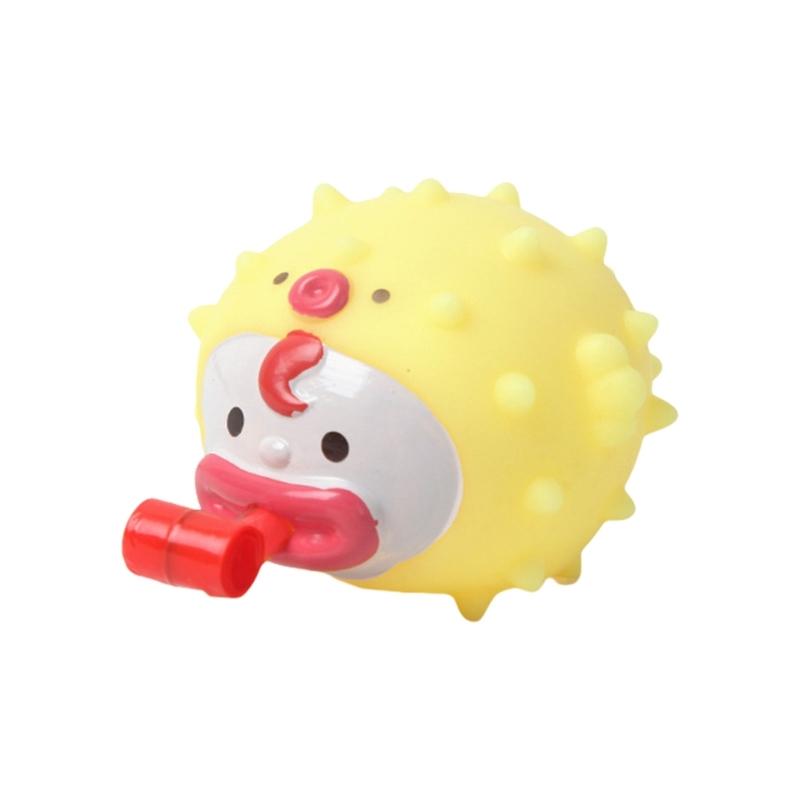 

Novelty Squeeze Toy Globefish Prank Animal Cartoon Chicken Shape for Kids Anxiety Reduce Teens Party Supplies