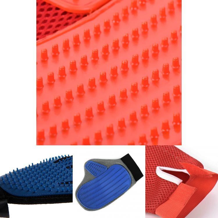 Timeless Design Pet Dog Cat Bath Brush Comb Rubber Glove For Deep Cleaning