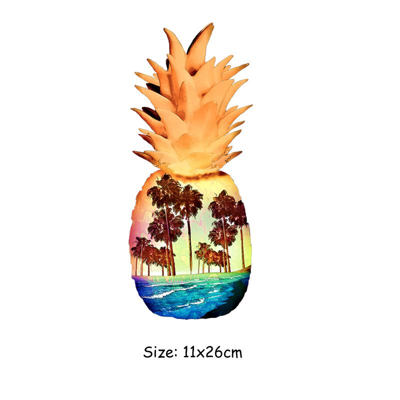 Aufnäher zum Aufbügeln, natürliche Landschaft, Transferaufkleber, waschbar, neue Mode, T-Shirt, Jeans, Dekoration, DIY, Wärmeübertragung, Thermotransfer