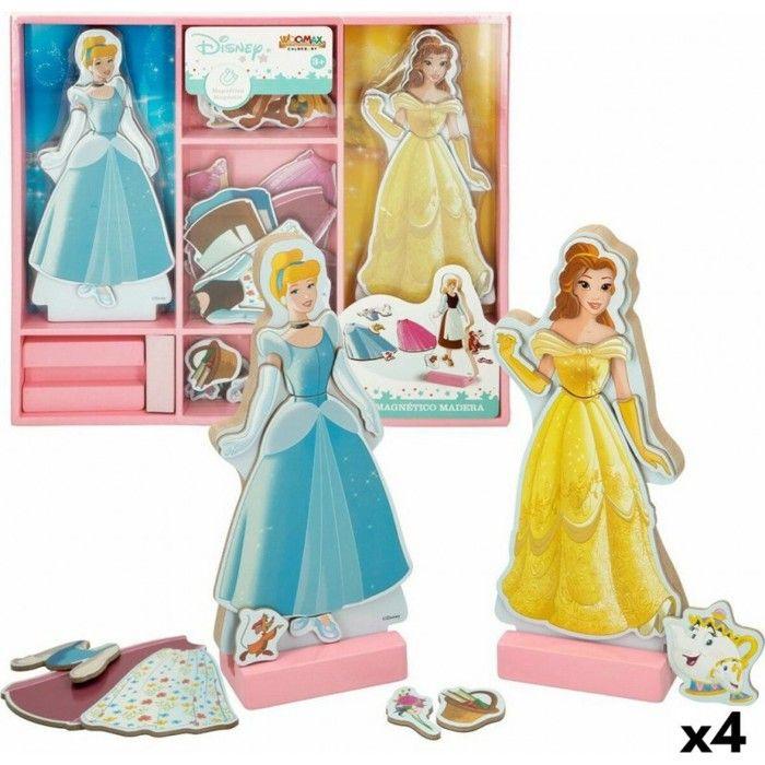 Disney Figurines Princesses 9 X 20,5 X 1,2 Cm 45 Pièces 4 Unités