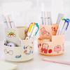 360 Degree Rotating Desktop Organizer Multi Functional Plastic Storage Box With Partition Design For Work and Study