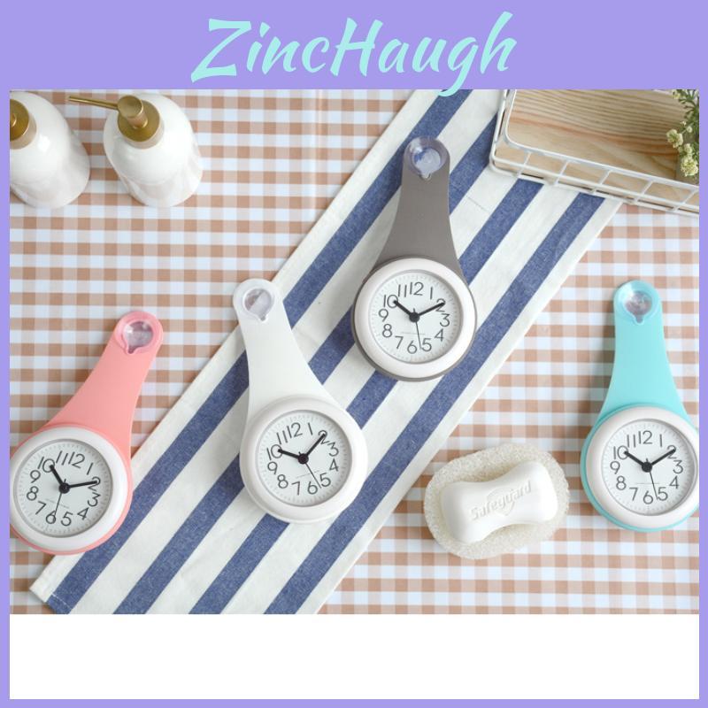 Modern Minimalist Wall Clock With Waterproof Silicone Case For Bathroom Kitchen Home Office