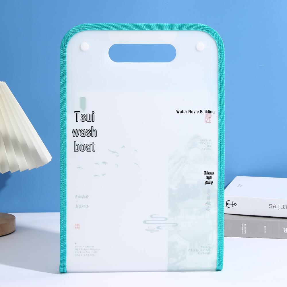Student Test Paper Accordion Bag - National Style File Organizer
