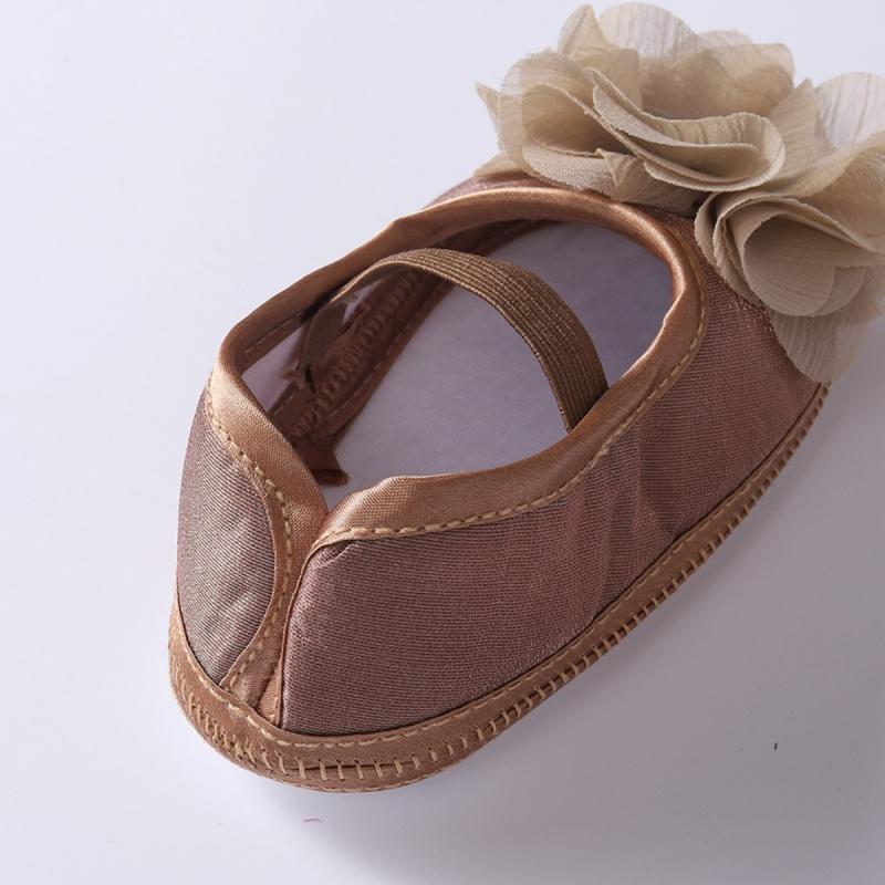 Dětské princeznovské boty Korálky Květinová dekorace Boty pro batolata