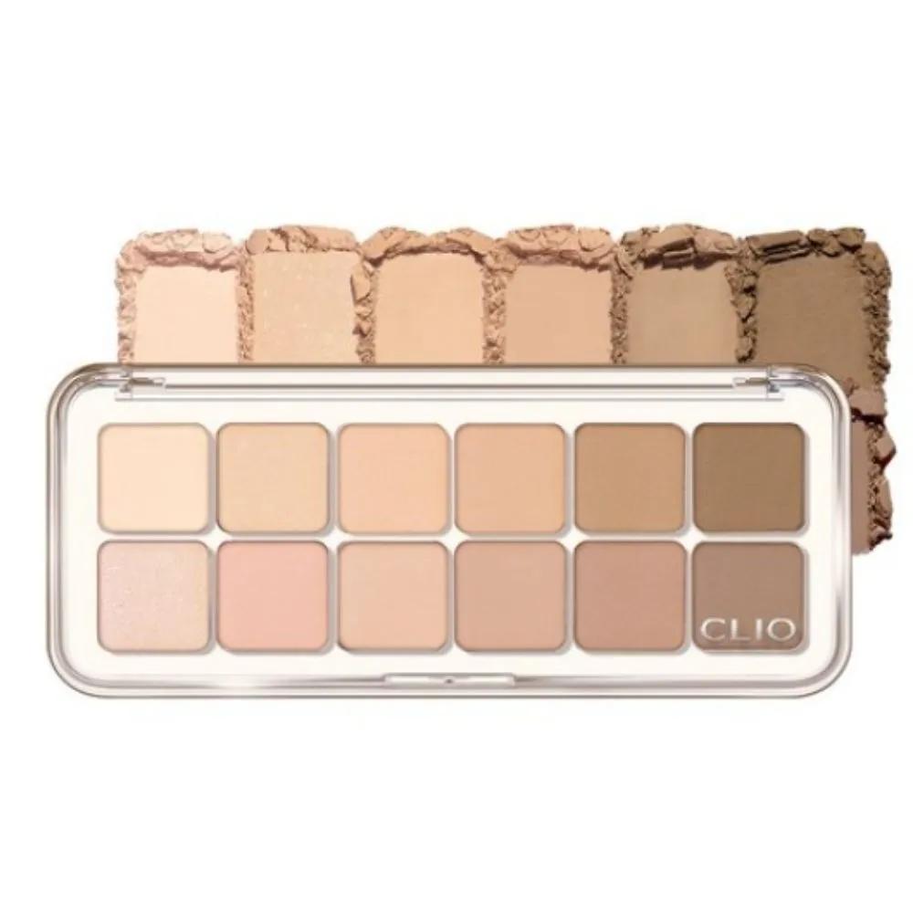 Clio Pro Warm Tone Eyeshadow Palette Air 08 Latte is Senior