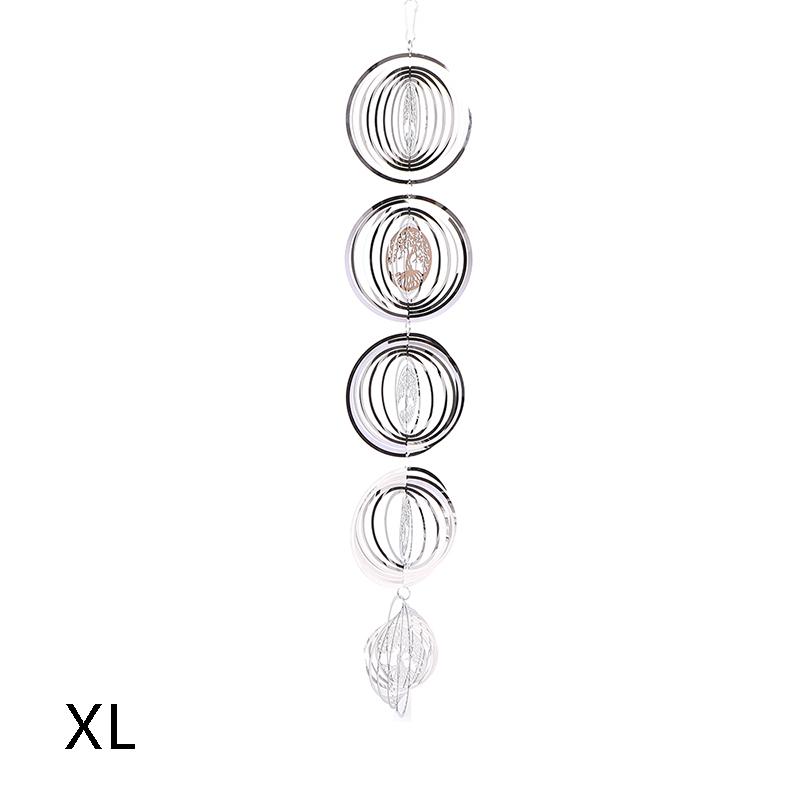 

3D вращающиеся колокольчики для домашнего декора, подвесной декор для сада, уличные колокольчики 10x60