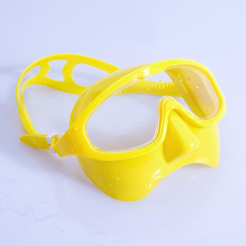 Free Diving Mirror, Diving Goggles Pvc Mask Anti-fog Lens