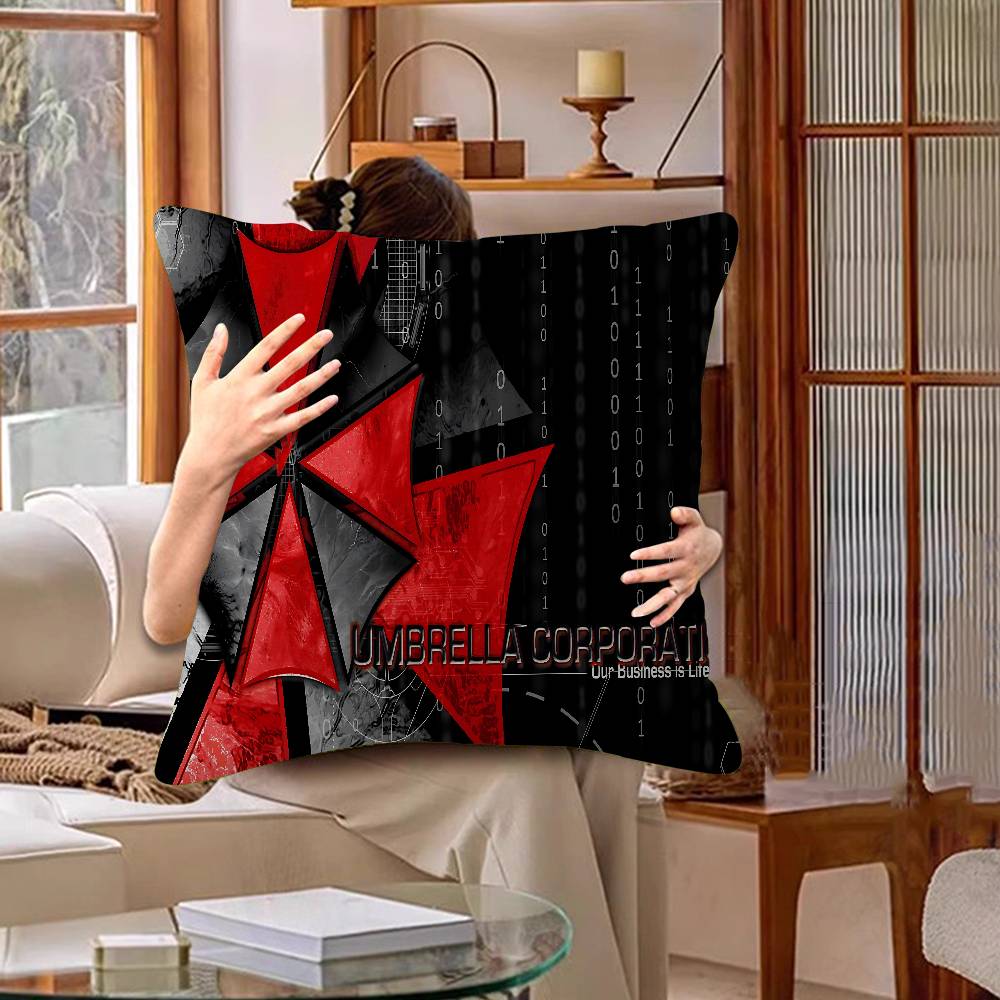 E-Evils GAME R-Resident 45*45cm Cushion Cover Pillow Cover Decor Pillowcase Home Pillowcase For Couch Pillow