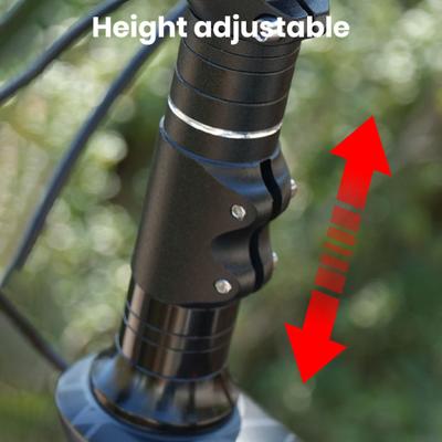 Fahrradlenkerverlängerung, Fahrradgabel-Vorbau-Riser, leicht, verstellbar, Anti-Oxidation, einfach zu installieren, Mountainbike-Lenkerverlängerungswerkzeug