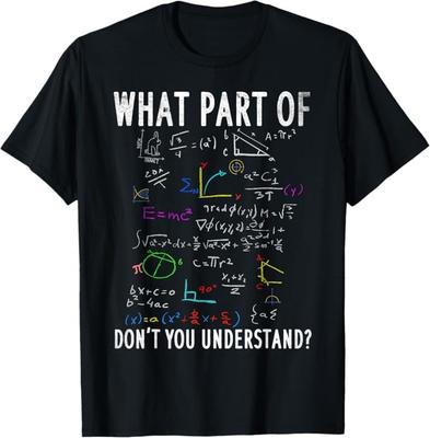 Welchen Teil verstehen Sie nicht für Mathelehrer T-Shirt