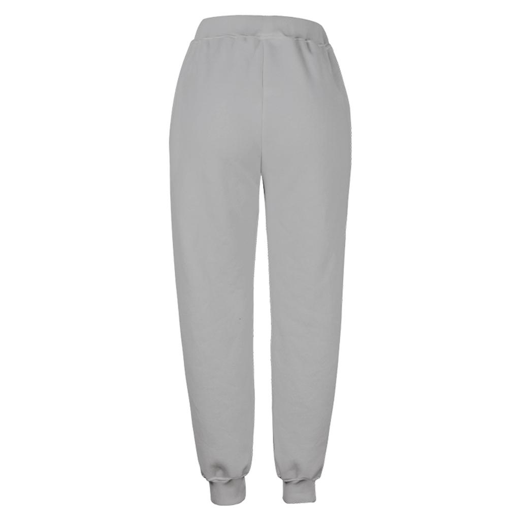 Women Printing Easy High Waist Leisure Time Sweater Pants Hip Hop Pants