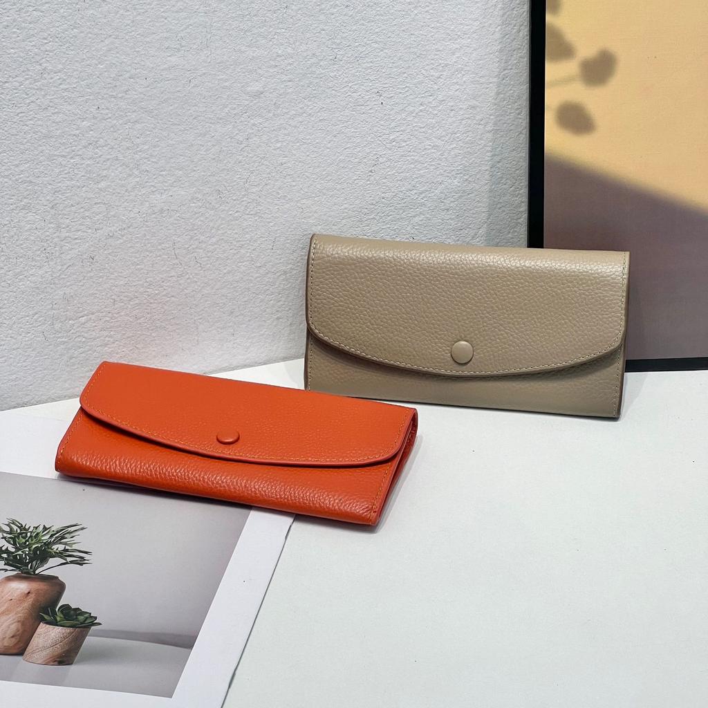 Dámská peněženka, taštička na zip do ruky, dlouhý styl.