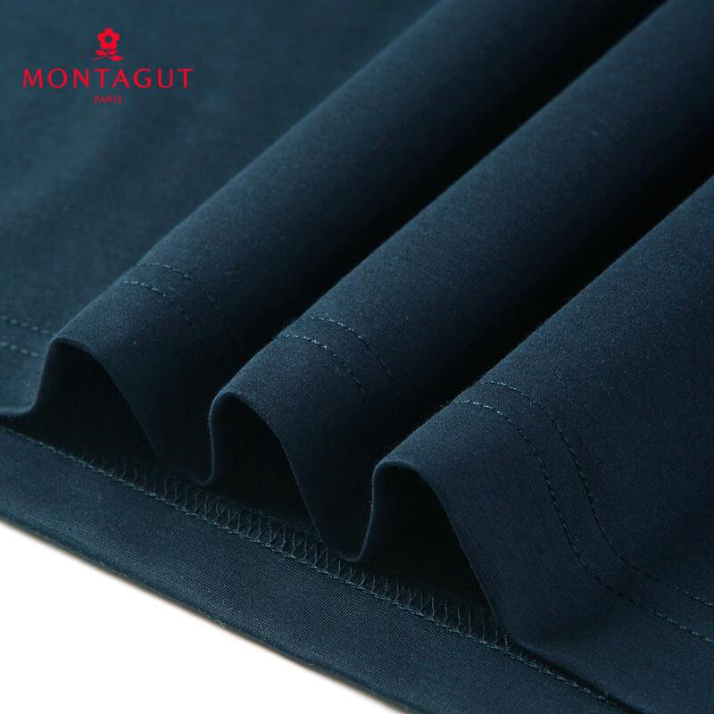 Montagut Men's Silk Blend Breathable Short Sleeve T-Shirt