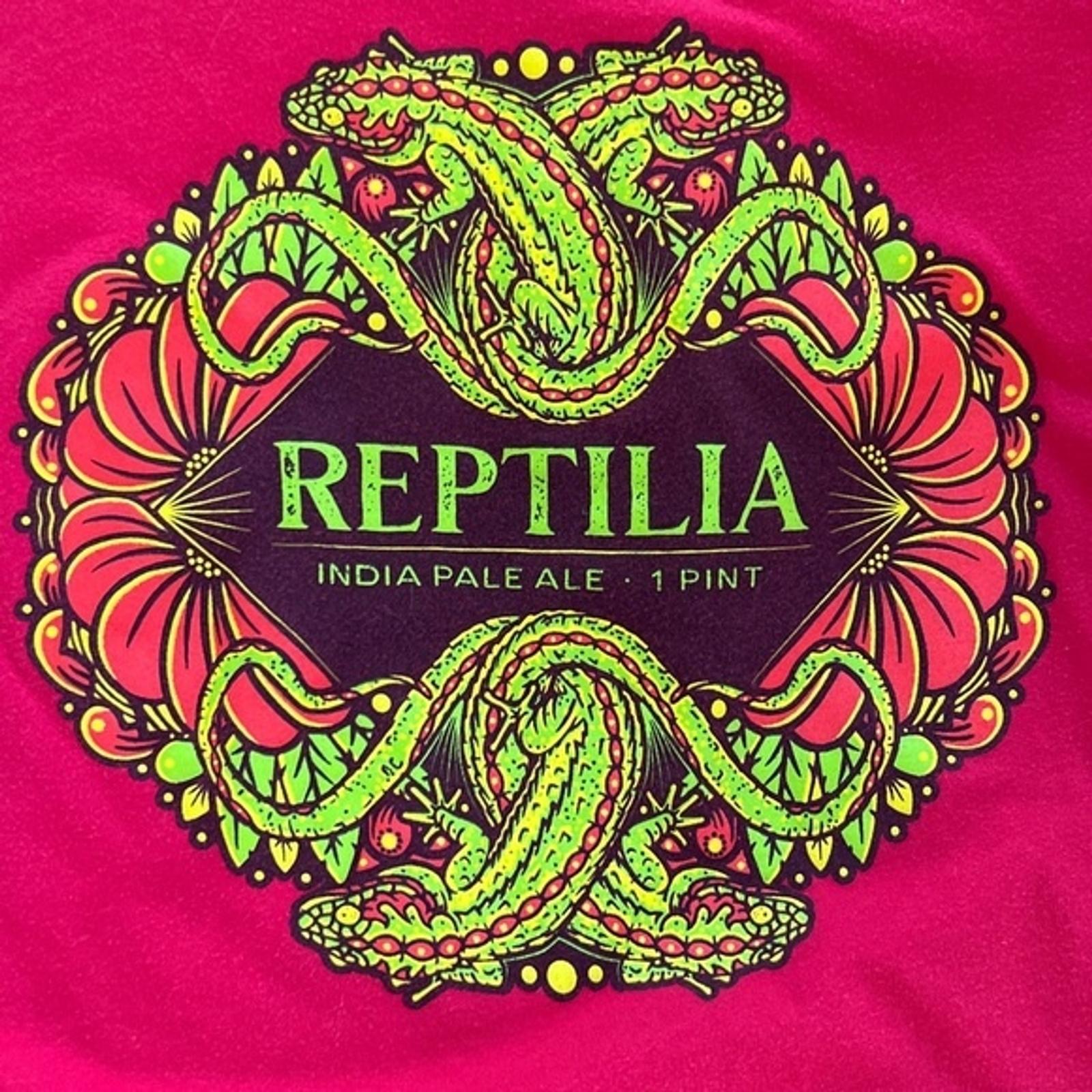 Reptilia Bella Canvas India Pale Ale 1 Pint T-Shirt. Pax Verum Brewing. Size L. XL