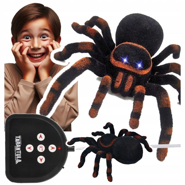 Wielki Pająk Tarantula Zdalnie Sterowany Zestaw Na Pilot Chodzi Świeci A