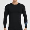 Li Ning Badminton Serie Winter Trainingssport Warmes eng anliegendes Langarm-Hoodie Herren Hoodies Schwarz AUDR101-1