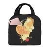 Custom Littles Ponyed Insulated Lunch Bag for Work School Twilight Sparkle Leakproof Thermal Cooler Lunch Box Men Women
