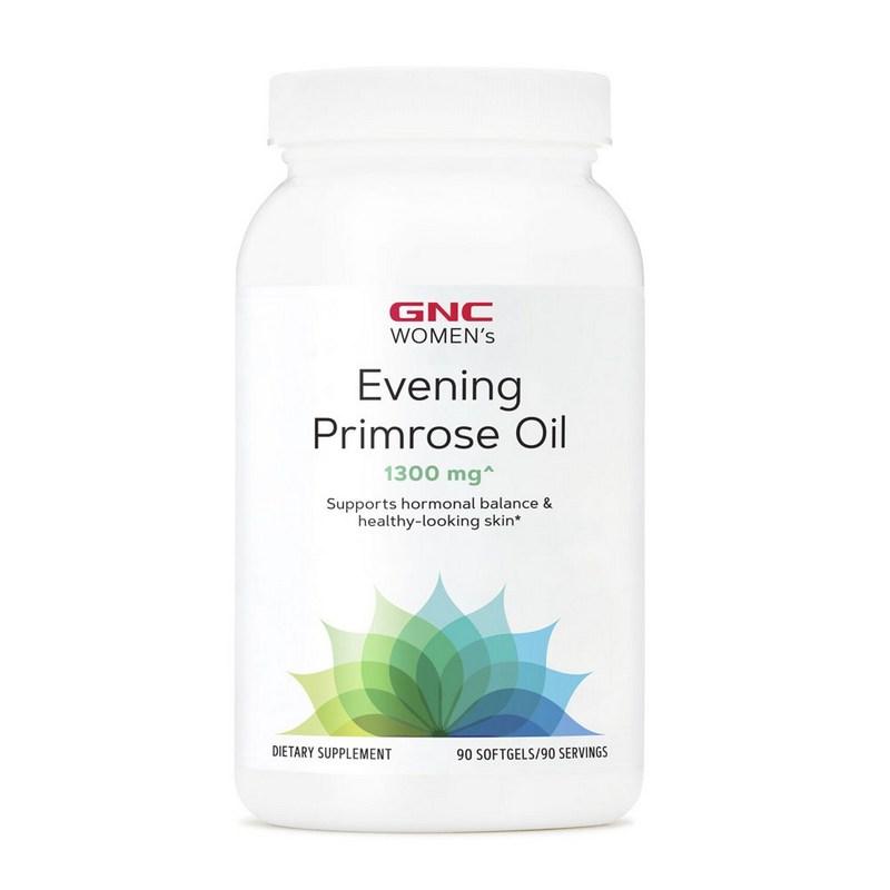 GNC Women's Evening Primrose Oil 1300mg softgel, 90 tablets, 1 unit