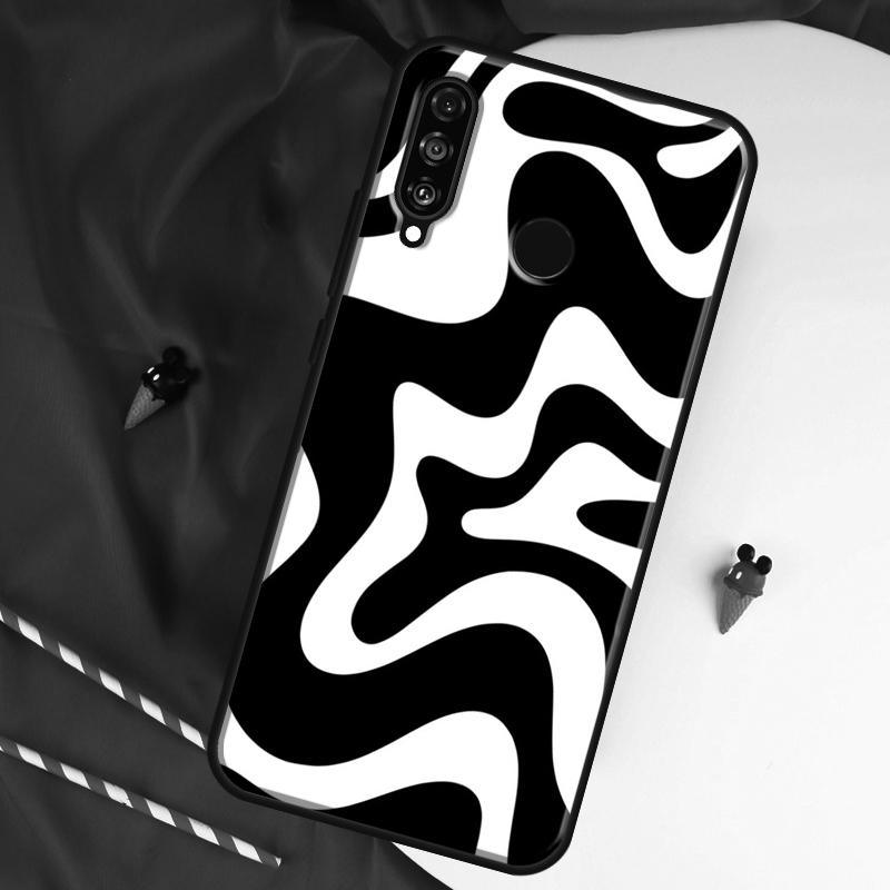 Black and White Dalmatian Cow Zebra For Huawei Nova 9 SE 10 5T Y90 Y70 Y60 Y61 Y91 Y72 12i 12s 11i P60 Pro P20 P30 P40 Lite Case