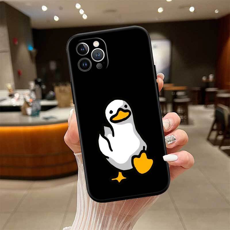 DUCK Cartoon Phone Case for Redmi Note 12 12S 12C 13 13C 13R 14 14S 14R 14C 11A 13X A3 A3X A4 A5 Pro Max Plus