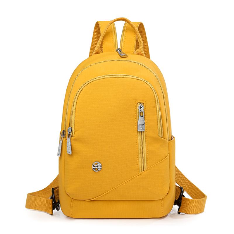 

Two-In-One Chest Bag Sport Small Backpack Women Ultra Light Shoulder Bag
