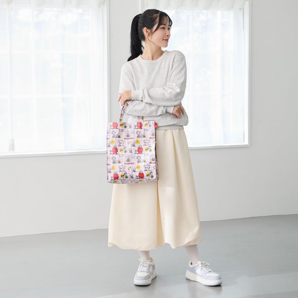 Snoopy Tote A4 Box 8516 Bag, Size, Vertical, Type, Self-Standing, IP.A.Quatre.Lami.Peanuts-1H