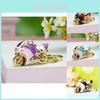 Charming Metal Motorcycle Keychain For Women With Cute Creative Design Gift Idea