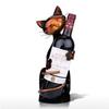 TOOARTS Cat Shaped Wine Holder Wine Shelf Metal Sculpture