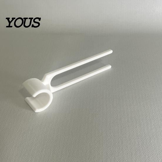 Kitchen Faucet Sponge Holder Rag Holder, Space Saving Double Rod Hanger, Durable PLA Drainage Rack for Sponges Adjustable Snap on Drying Towels
