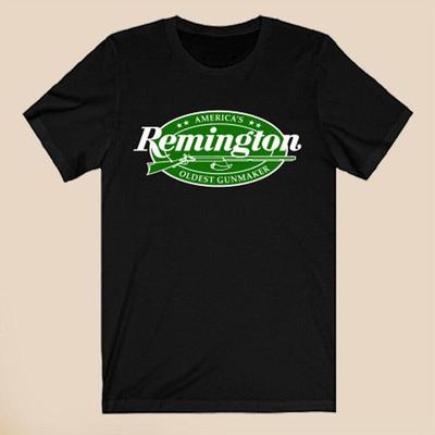 Remington Guns Firearms Men'S Black T Shirt Size S 5Xl
