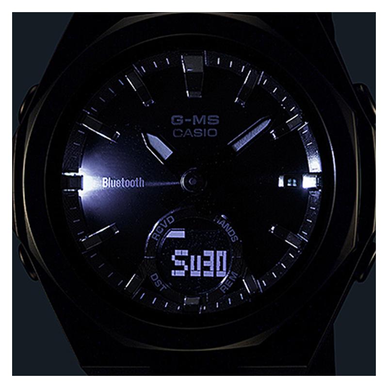 Casio BABY-G Series Theme Series Bluetooth Connection Power Saving Multi-Function Waterproof Metal Fashion Solar Quartz Movement MSG-B100DG-1APR