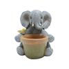 Elephant Flower Pot Ornaments, Outdoor Garden Succulent Plant Containers, Courtyard Art Decorations, Animal Statues