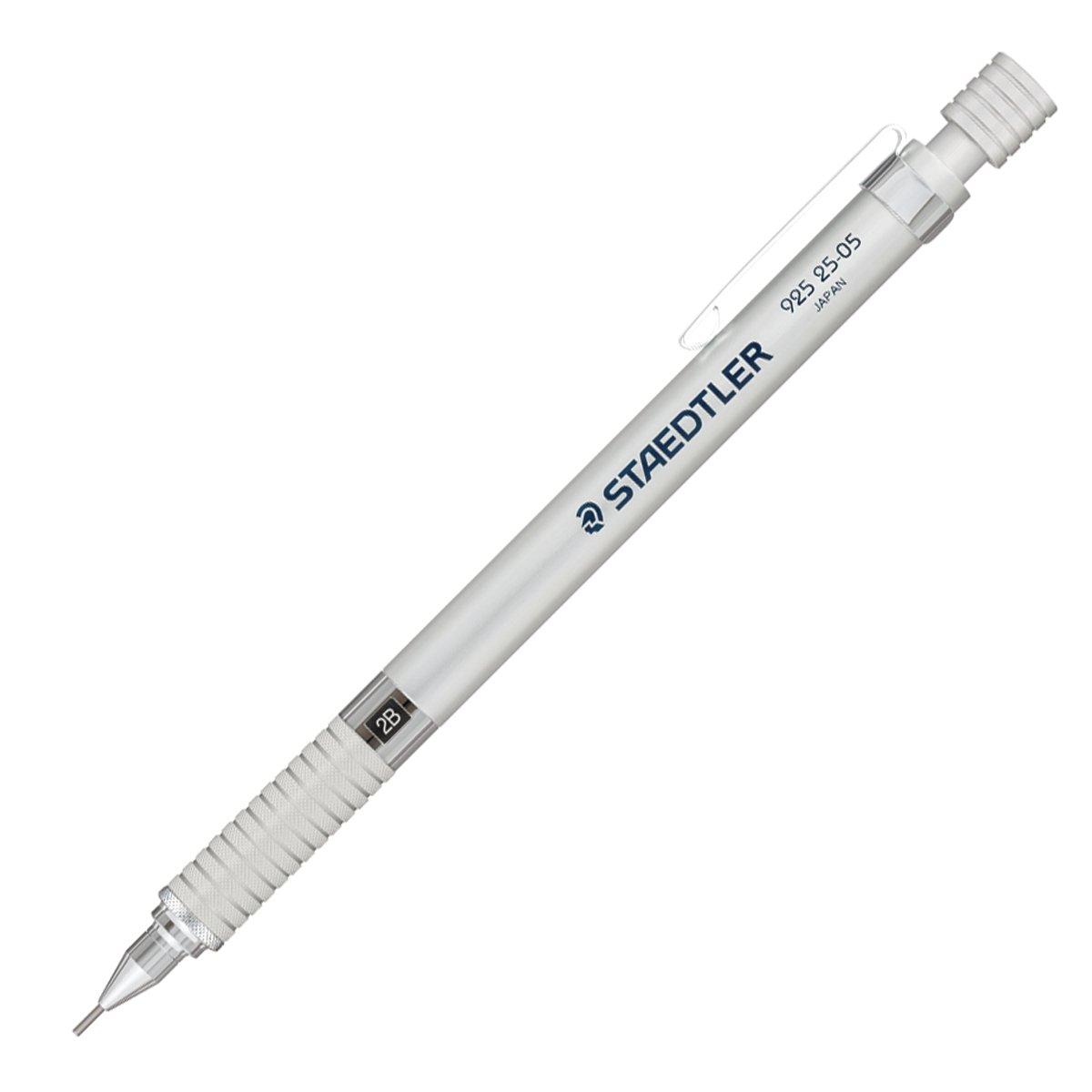 

Механический карандаш STAEDTLER 0,5 мм, чертежный механический карандаш, серебряная серия 925 25-05