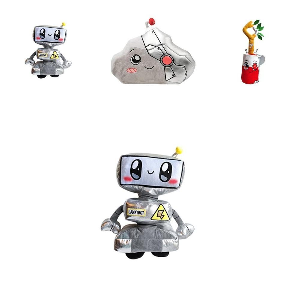 Lankybox Plush Toys Led Boxy Stuffed Animal For Kids Soft And Comfortable